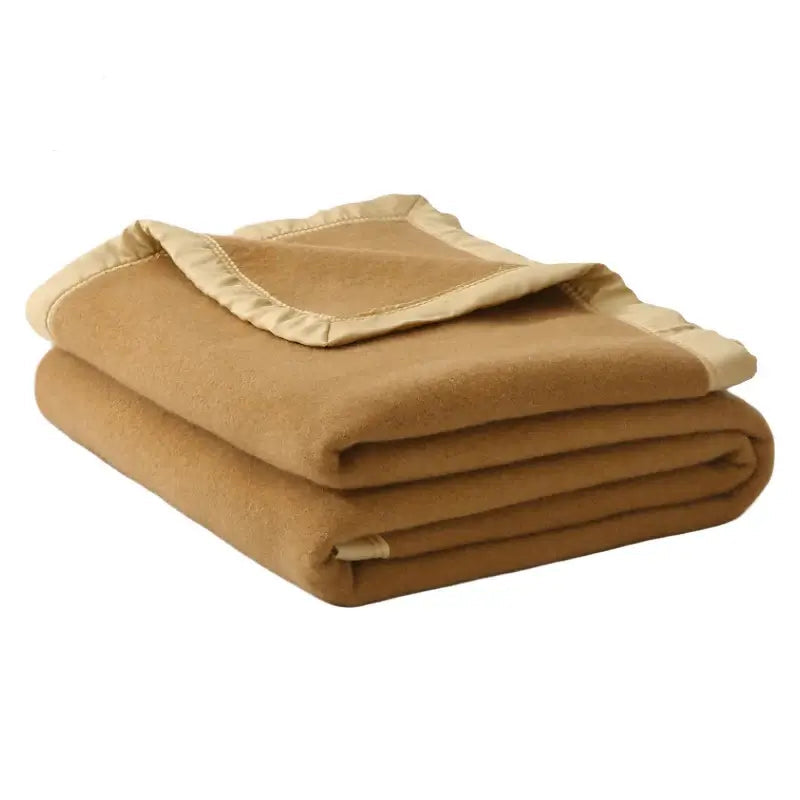 Couverture lit en laine 1.5x2m