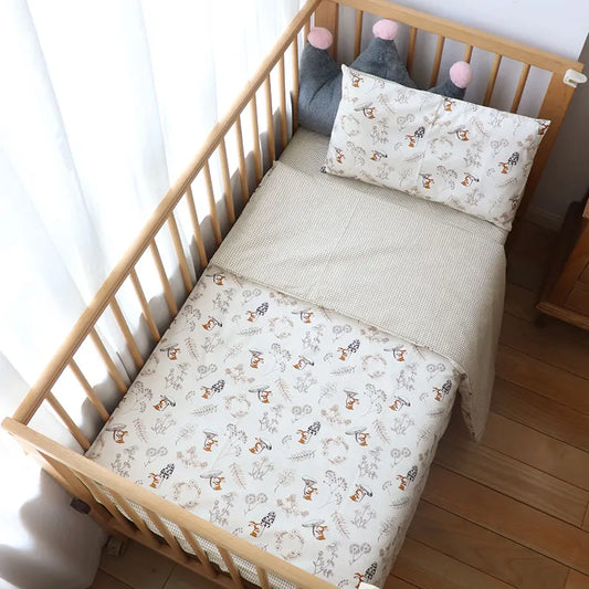 Couverture lit pour Enfant Mushroom