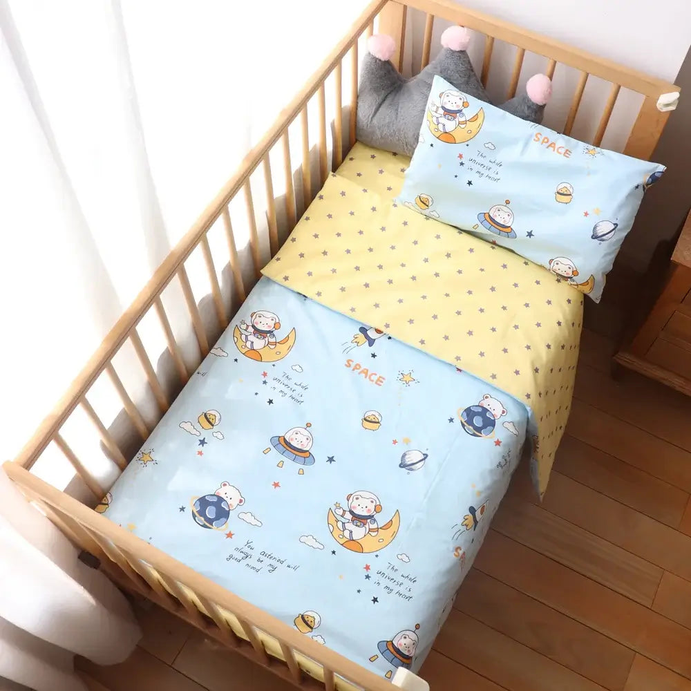 Couverture lit pour Enfant Space bear
