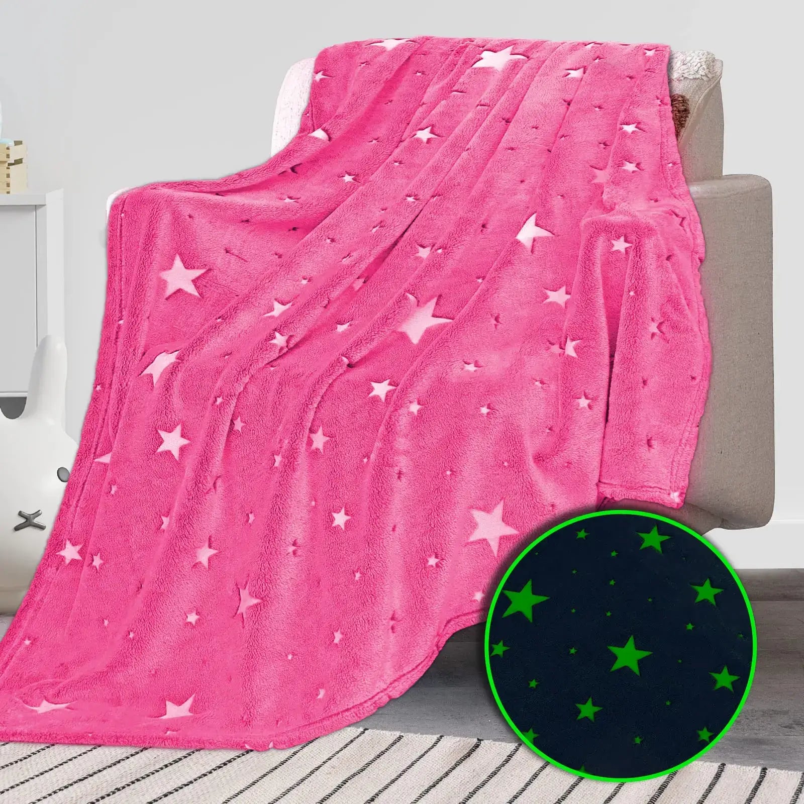 Image of Couverture lumineuse pour enfant YG-047 motif ludique – confort et douceur