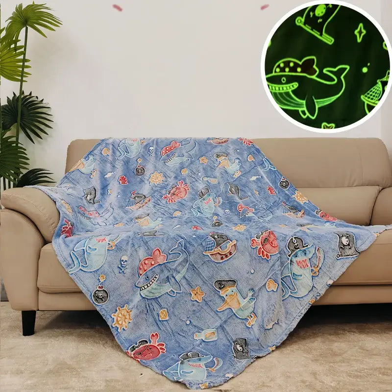 Image of Couverture lumineuse pour enfant YG-049 douce – lit simple ou lit bébé