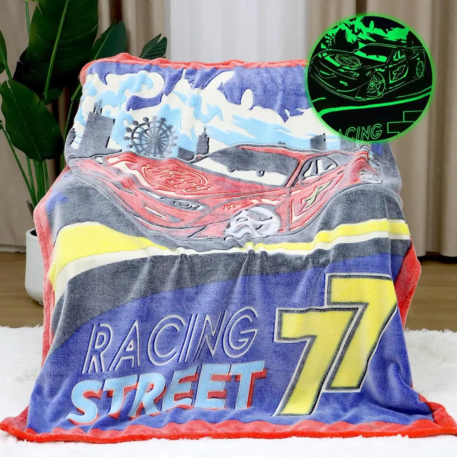 Image of Couverture lumineuse pour enfant YG-055 120x150 cm – idéale chambre enfant