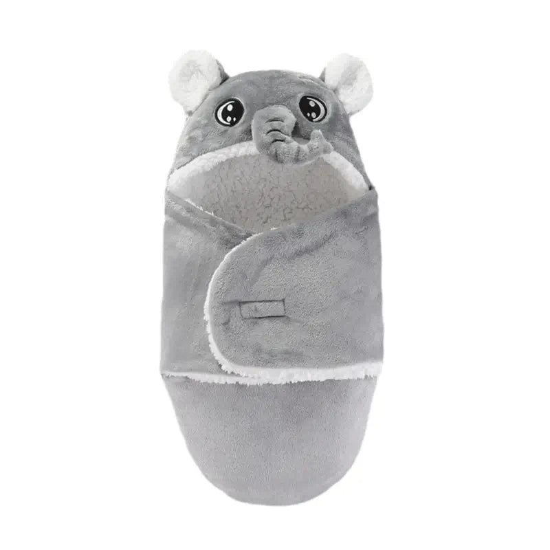 Couverture nomade pour bébé gris 2