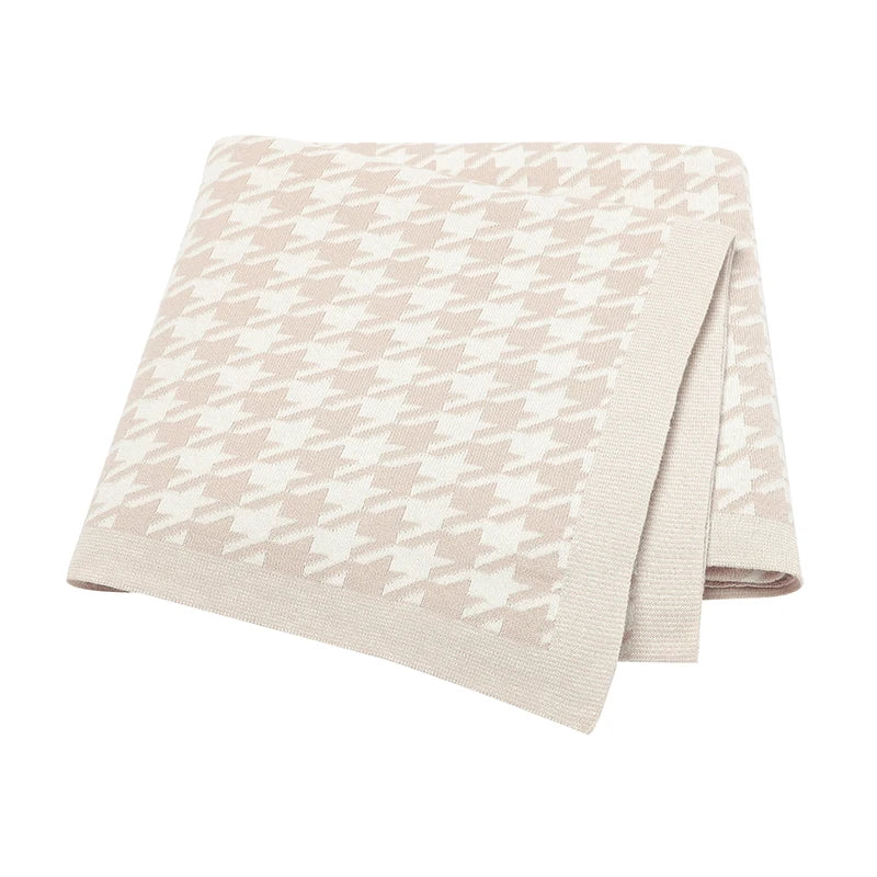 Couverture épaisse pour bébé beige