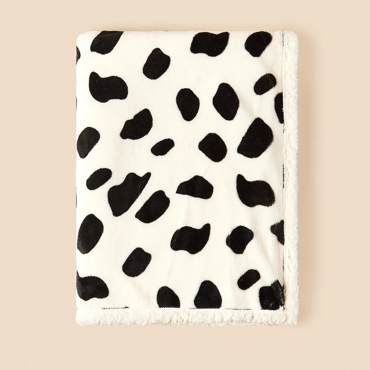 Couverture polaire pour nourrisson noir