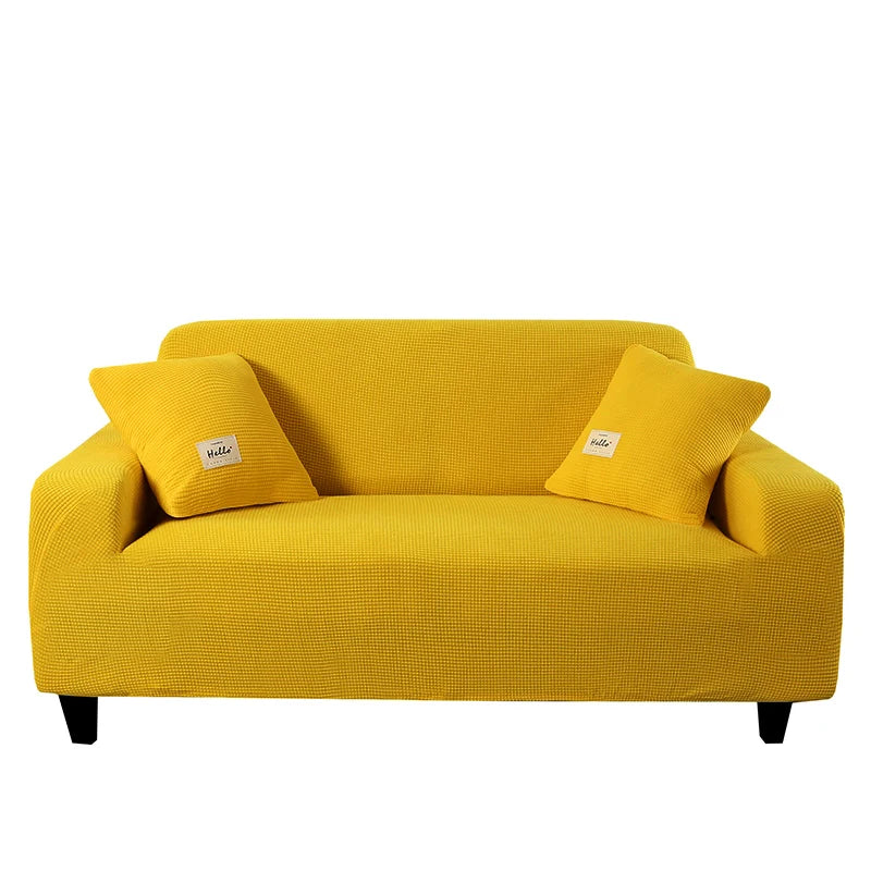 Couverture pour Canapé  Jaune