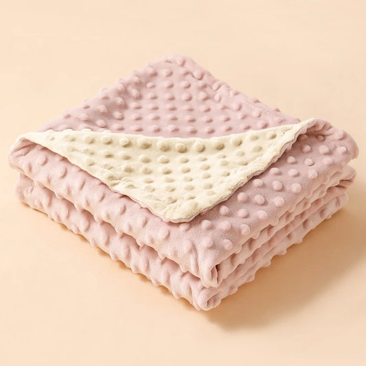 Couverture pour bébé fille rose