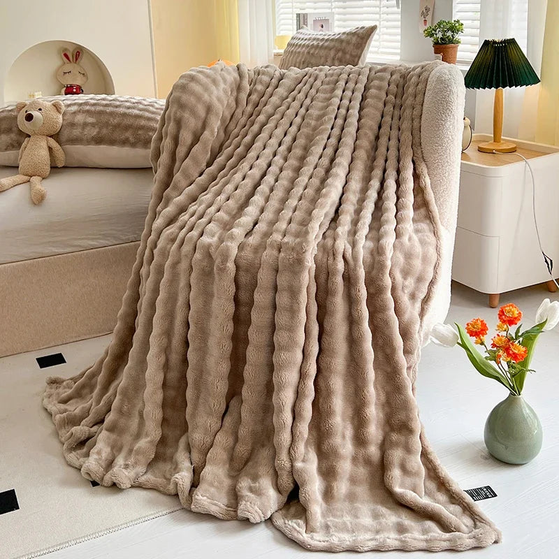 Couverture pour enfants marron clair