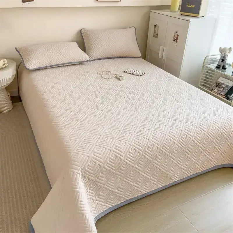 Couverture pour lit Beige clair 1