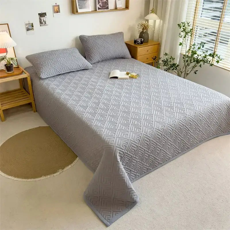 Couverture pour lit Gris