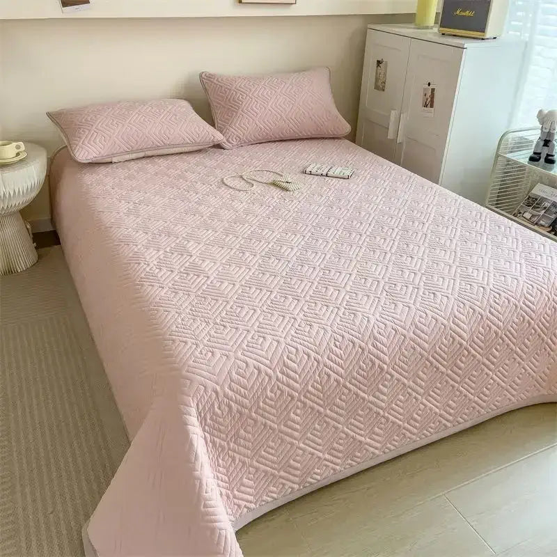 Image of Couverture pour lit Rose