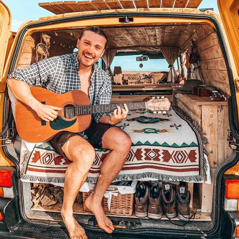 Image of Couverture pour pique-nique blanc 2