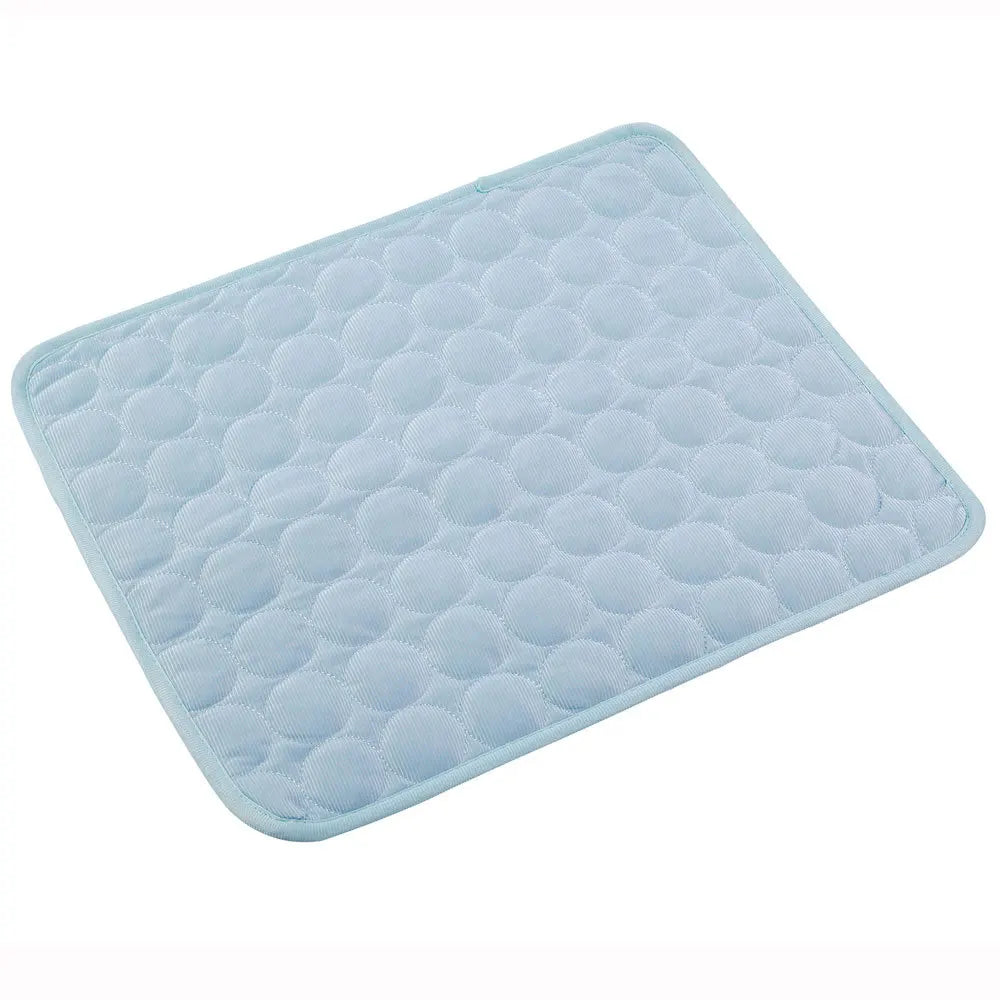 Couverture rafraichissante pour chien et chat bleu ciel