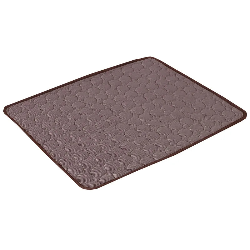 Couverture rafraichissante pour chien et chat café