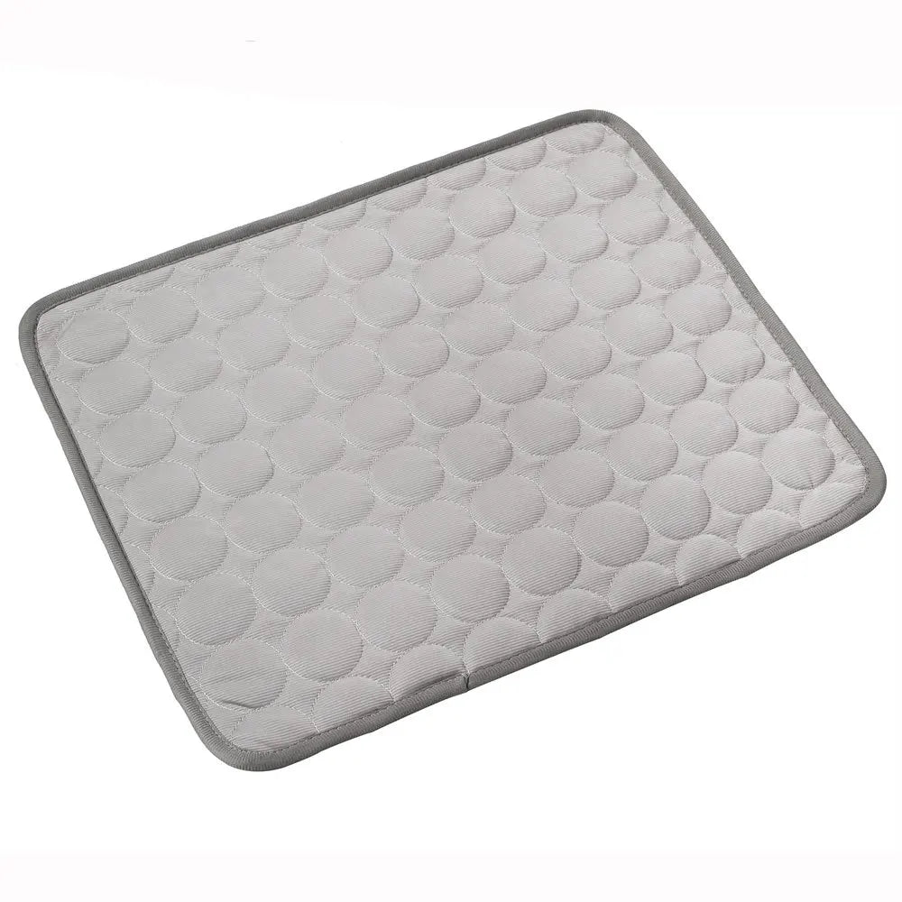 Couverture rafraichissante pour chien et chat gris