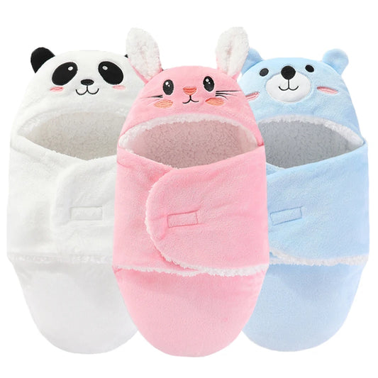 Couverture emmaillotage bébé en flanelle